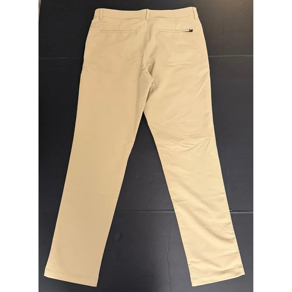 Banana Republic Mens Core Temp Performance Chino Pants Khaki Tan Size 32